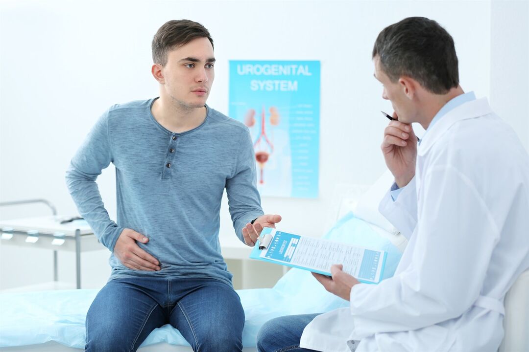 Apmeklējiet ārstu ar prostatītu