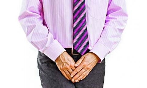 Prostatītu pavada sāpes cirkšņa zonā