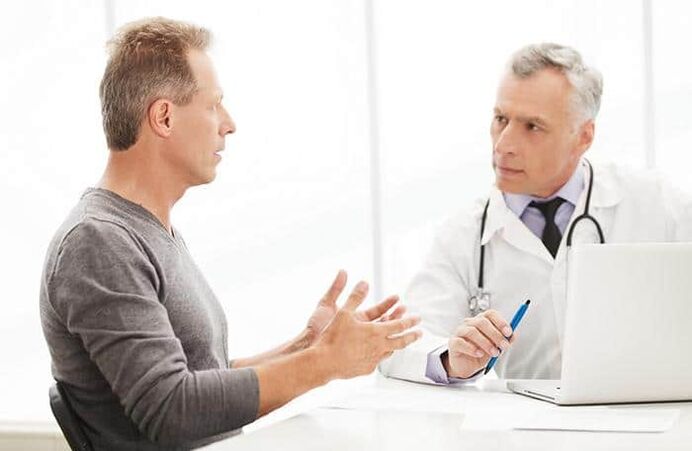 speciālista konsultācija par prostatīta simptomiem